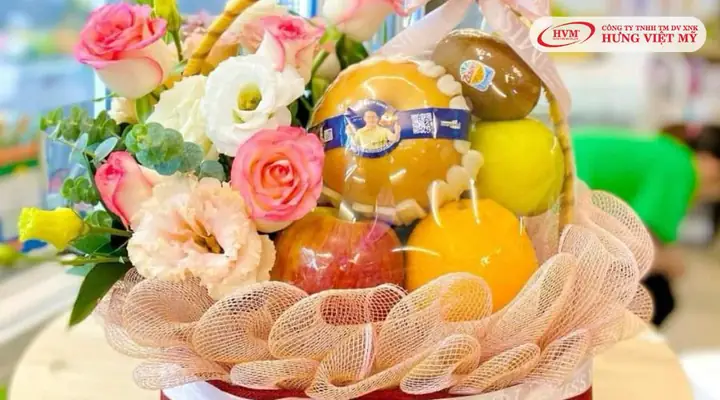 Giỏ quà biếu Tết đẹp, ý nghĩa
