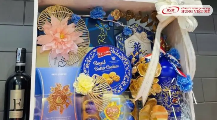 Những mẫu giỏ quà Tết sang trọng khác