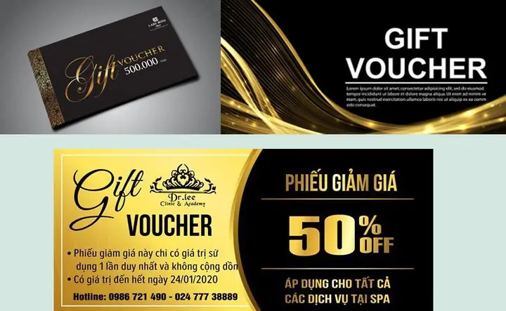 Tổng Hợp Những Mẫu Phiếu Quà Tặng Đẹp Và Ấn Tượng Nhất