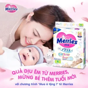 Mua bỉm Merries tặng quà: Cách săn ưu đãi tốt nhất cho mẹ bỉm?