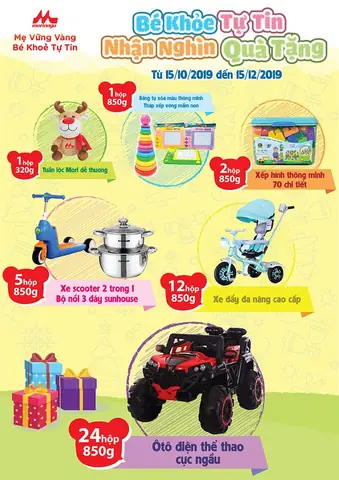 Mua sữa tặng quà 2019: Kinh nghiệm săn khuyến mãi và lưu ý