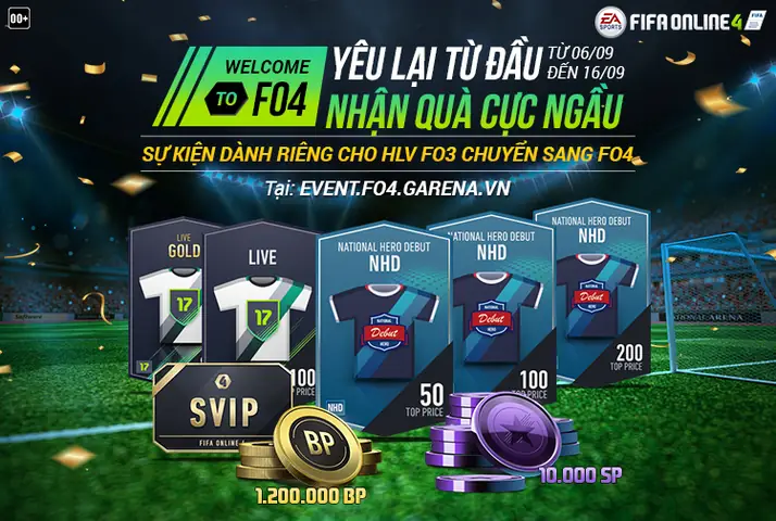 Hướng Dẫn Nhận Quà FIFA Online 3 Miễn Phí Năm 2018 Chi Tiết Nhất