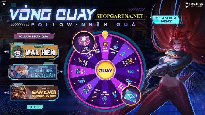 nơi đổi quà liên quân