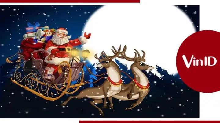 2. Ý nghĩa Ông già Noel tặng quà cho bé cùng đàn tuần lộc