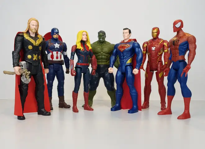 10. Đồ chơi siêu nhân Marvel