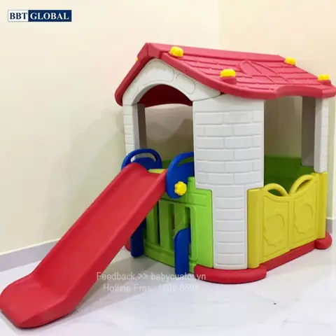 8. Nhà chơi cầu trượt Hàn QuốcCHD801