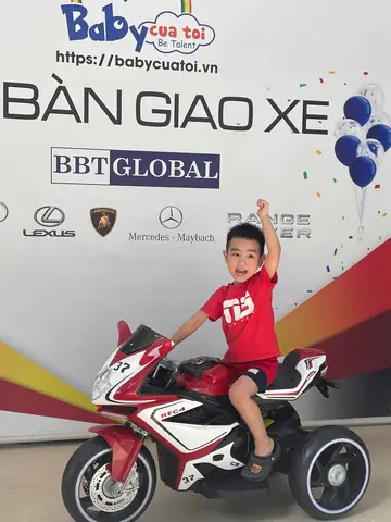1. Xe máy điện trẻ em dáng thể thao BBT-4000