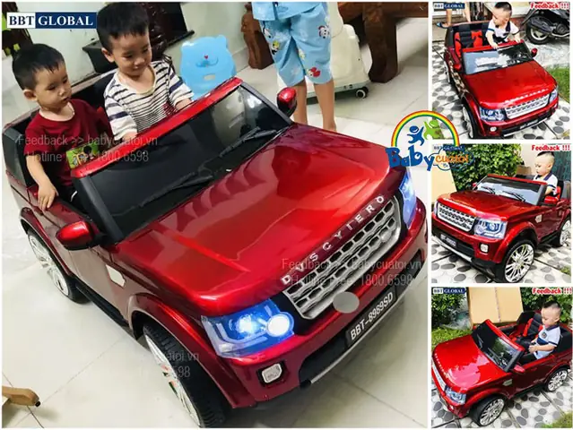 5.Ô tô điện trẻ em kiểu dáng Land Rover siêu Hot BBT-8989
