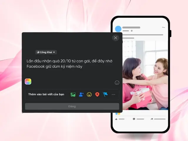 STT khoe quà 20/10 con tặng cho mẹ