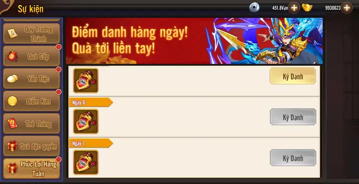 Quà 7 Ngày Danh Tướng 3Q: Tổng Hợp Chi Tiết Phần Thưởng Quà 7 Ngày Danh Tướng 3Q: Tổng Hợp Chi Tiết Phần Thưởng