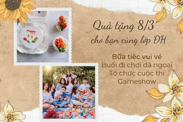 Gợi ý quà 8 3 cho bạn cùng lớp: Độc đáo, tinh tế và hợp túi tiền