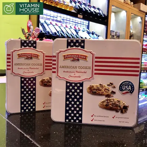 Hộp Bánh Quy American Cookie 424g