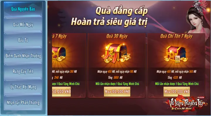 Quà Chí Tôn 7 Ngày VLTKM: Hướng Dẫn Chi Tiết Cho Người Chơi