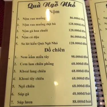 Đánh Giá Chi Tiết: Quán Ăn Ẩm Thực Quà Ngõ Nhỏ Ngõ Hàng Bột