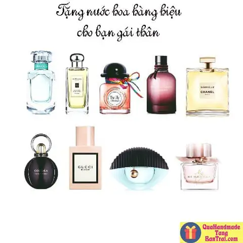 Nước hoa để tặng quà sinh nhật cho bạn gái thân