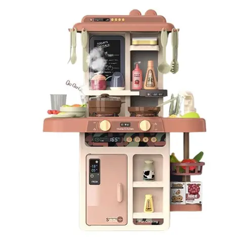 Đồ chơi nấu ăn cao cấp 72cm 43 chi tiết hồng 889-184