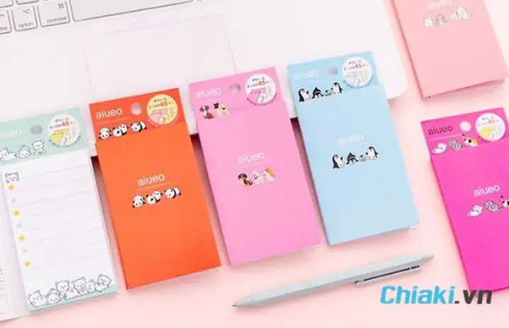 1.17. Giấy note dễ thương