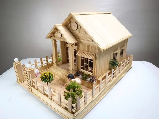 Mô hình gỗ DIY