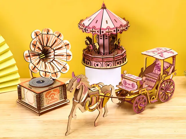 Mô hình gỗ DIY