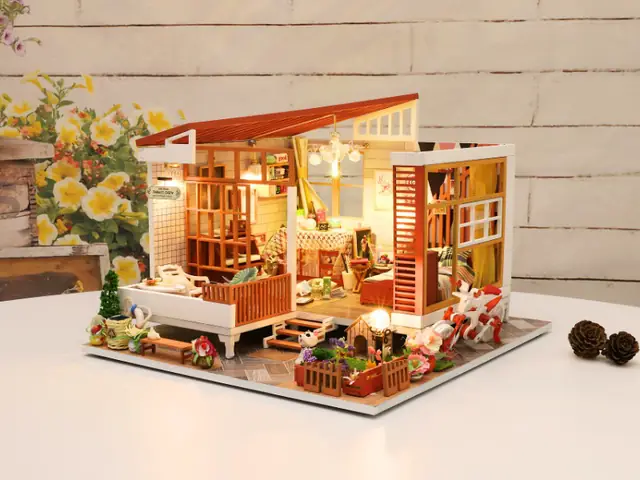 Mô hình gỗ DIY
