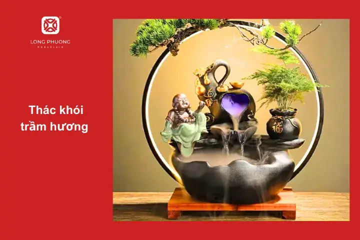 Thác khói trầm hương