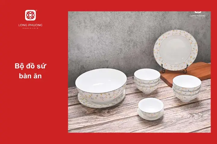 Bộ đồ sứ bàn ăn