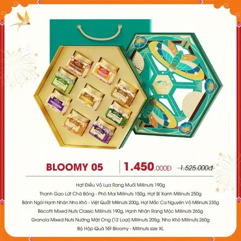 Hộp quà tết Bloomy tại Cone