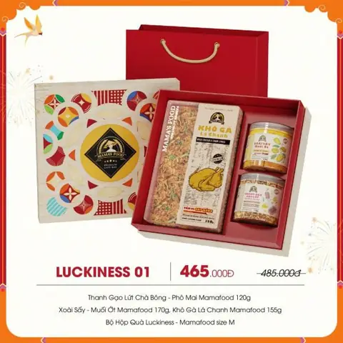 Hộp quà tết Luckiness tại Cone