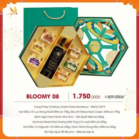 Hộp quà tết Bloomy tại Cone