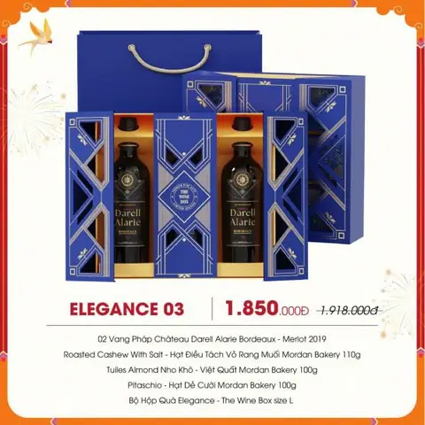 Hộp quà tết Elegance tại Cone
