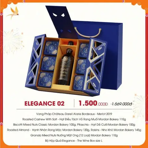 Hộp quà tết Elegance tại Cone