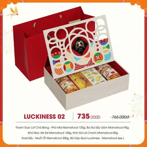 Hộp quà tết Luckiness tại Cone