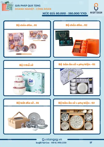 Inogift Sài Gòn - đơn vị cung cấp quà tặng giáo viên cuối năm số lượng lớn