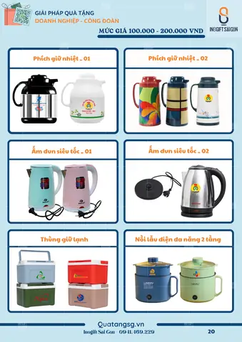 Bình đun siêu tốc: Quà tặng gia dụng cuối năm