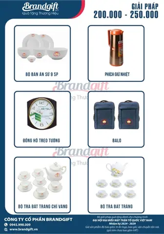 Quà tặng Đại hội Mặt trận Tổ quốc: Hướng dẫn chi tiết & gợi ý phù hợp