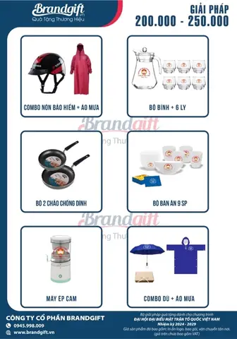 Quà tặng Đại hội Mặt trận Tổ quốc: Hướng dẫn chi tiết & gợi ý phù hợp
