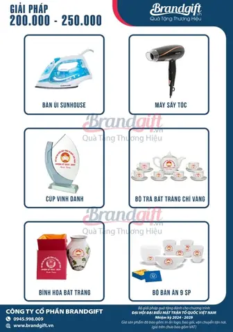 Quà tặng Đại hội Mặt trận Tổ quốc: Hướng dẫn chi tiết & gợi ý phù hợp