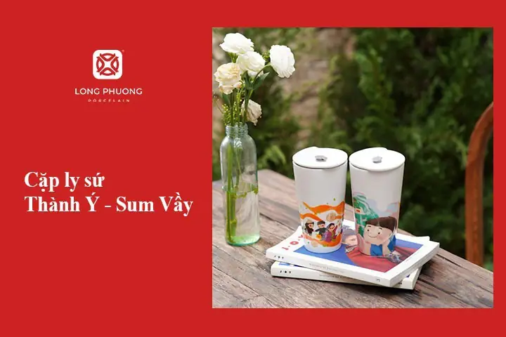 2.3.1 Bộ đôi ly sứ Thành Ý Sum Vầy