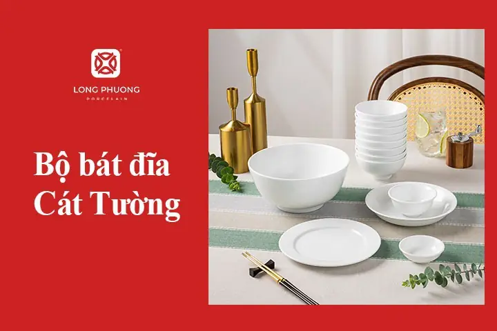 2.2.1 Bộ bát đĩa Cát Tường
