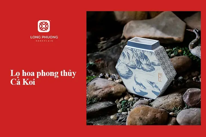3.4  Lọ hoa cá KOI