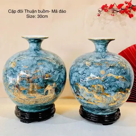 Bình hút lộc sứ bát tràng quà tặng doanh nghiệp