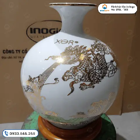 Bình hút lộc cao cấp in logo công ty tặng nhân viên