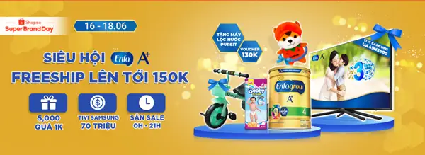 Quà tặng khi mua sữa Enfa: Cập nhật mới nhất và cách nhận