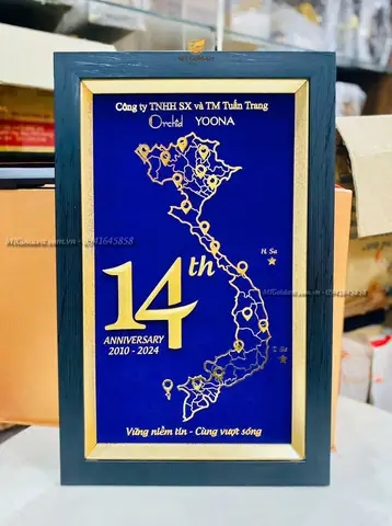quà tặng kỷ niệm thành lập công ty