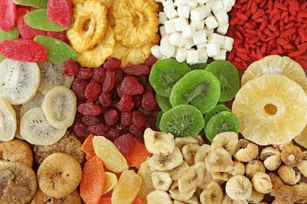Trái cây sấy - Quà Việt Nam cho người Hàn Quốc