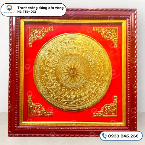 Tranh Trống Đồng Quà Tặng Doanh Nghiệp Đối Tác Cao Cấp