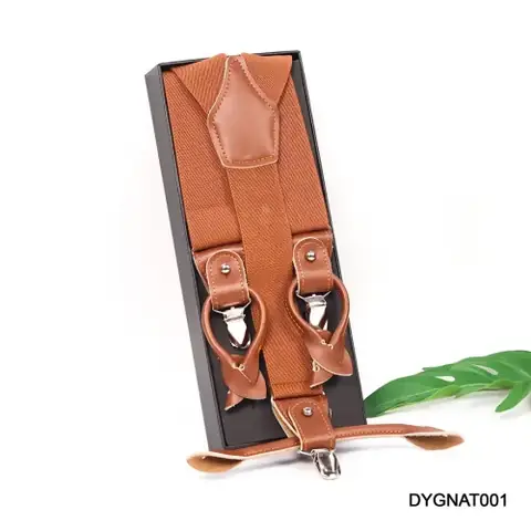 Dây Đai Chữ Y Đầu Da Kép Bản 3.5cm - DYGNAT001