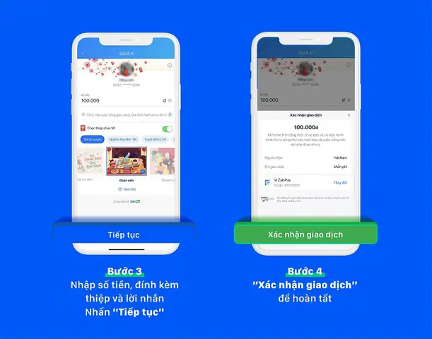 Hướng dẫn lì xì trong khung chat Zalo Hướng dẫn lì xì trong khung chat Zalo