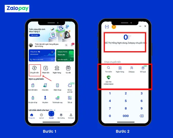 Các bước chuyển tiền kèm lời chúc Tết ý nghĩa qua Zalopay Các bước chuyển tiền kèm lời chúc Tết ý nghĩa qua Zalopay