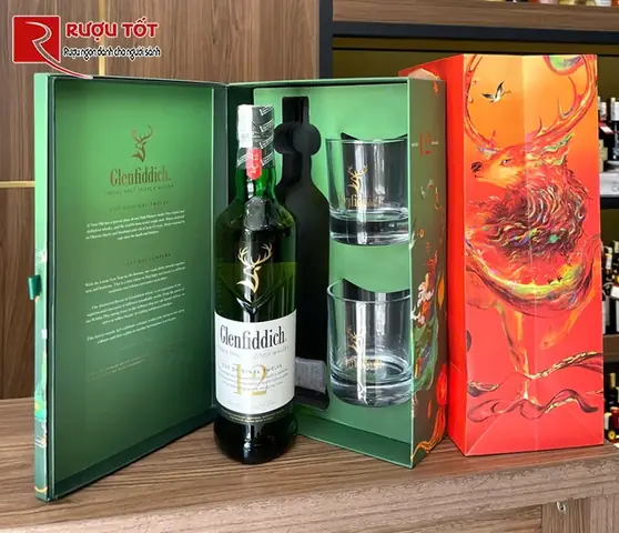 Rượu Glenfiddich 12 Hộp Quà: Đánh Giá Chi Tiết Từ A-Z